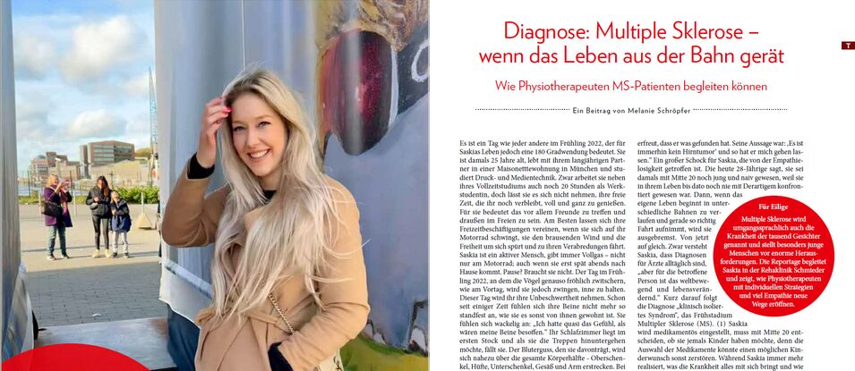 Patientin mit MS