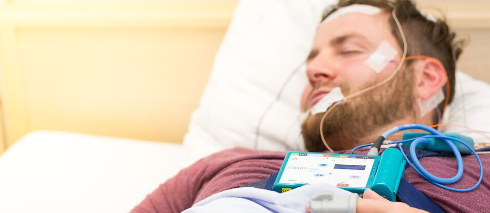 Untersuchung im Zentrum für Schlafmedizin
